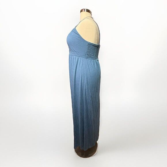Old Navy Blue Maxi Dress Women’s Size XXL Spaghetti Strap Empire Waist - Picture 2 of 9